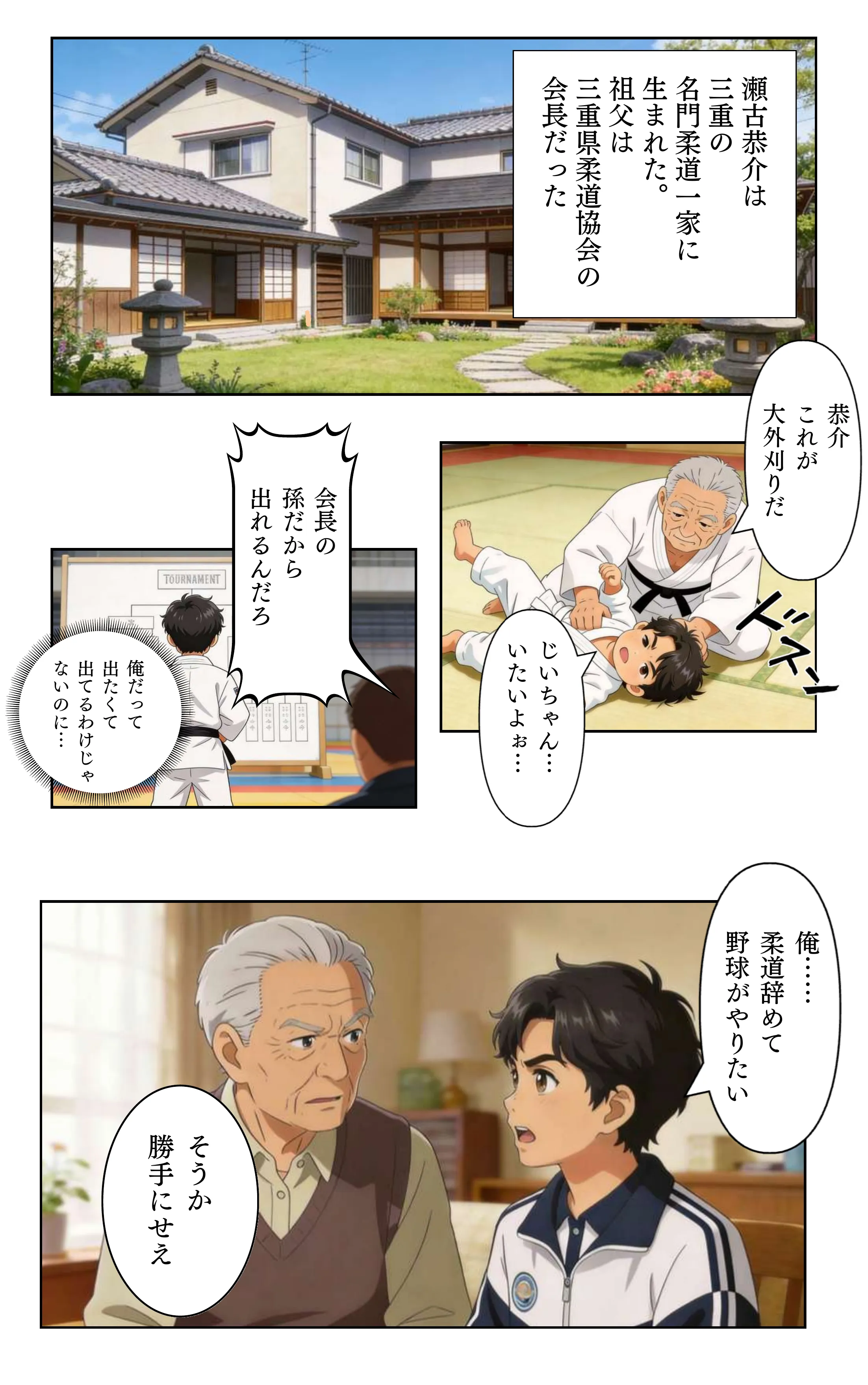 瀬古恭介 始まりのものがたり ページ3