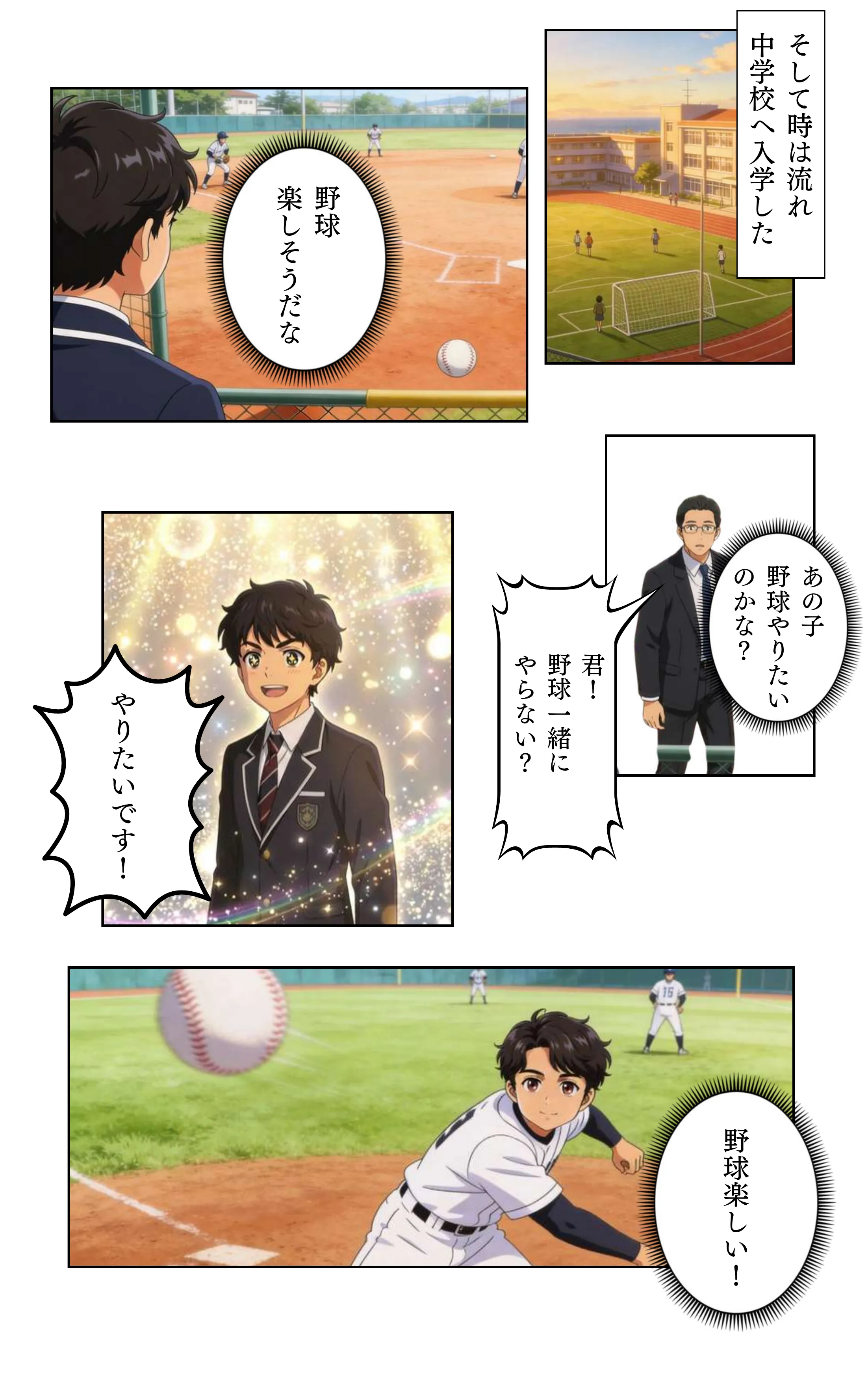 瀬古恭介 始まりのものがたり ページ4