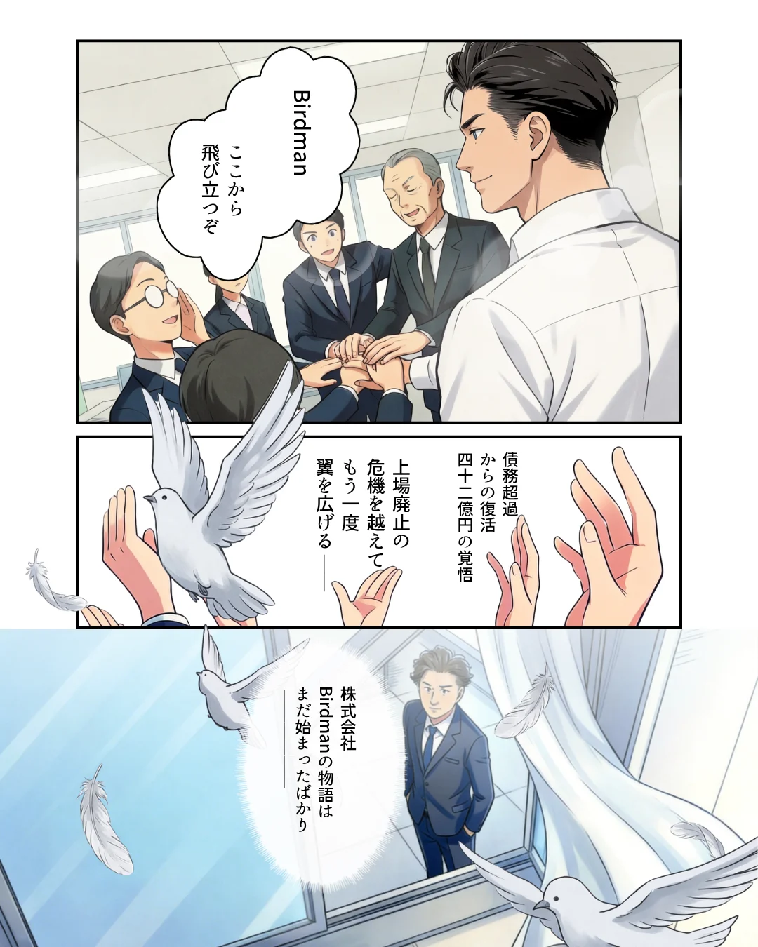 バードマン 不屈の翼 ページ13
