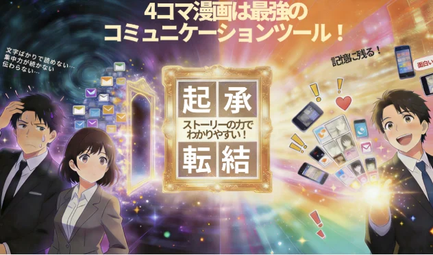 4コマ漫画をビジネス活用するには？ 市場動向から制作テクニックまで完全ガイド