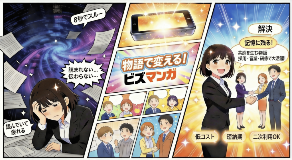 【徹底解説】ビジネス漫画の効果とは？ 脳科学的根拠から活用法まで