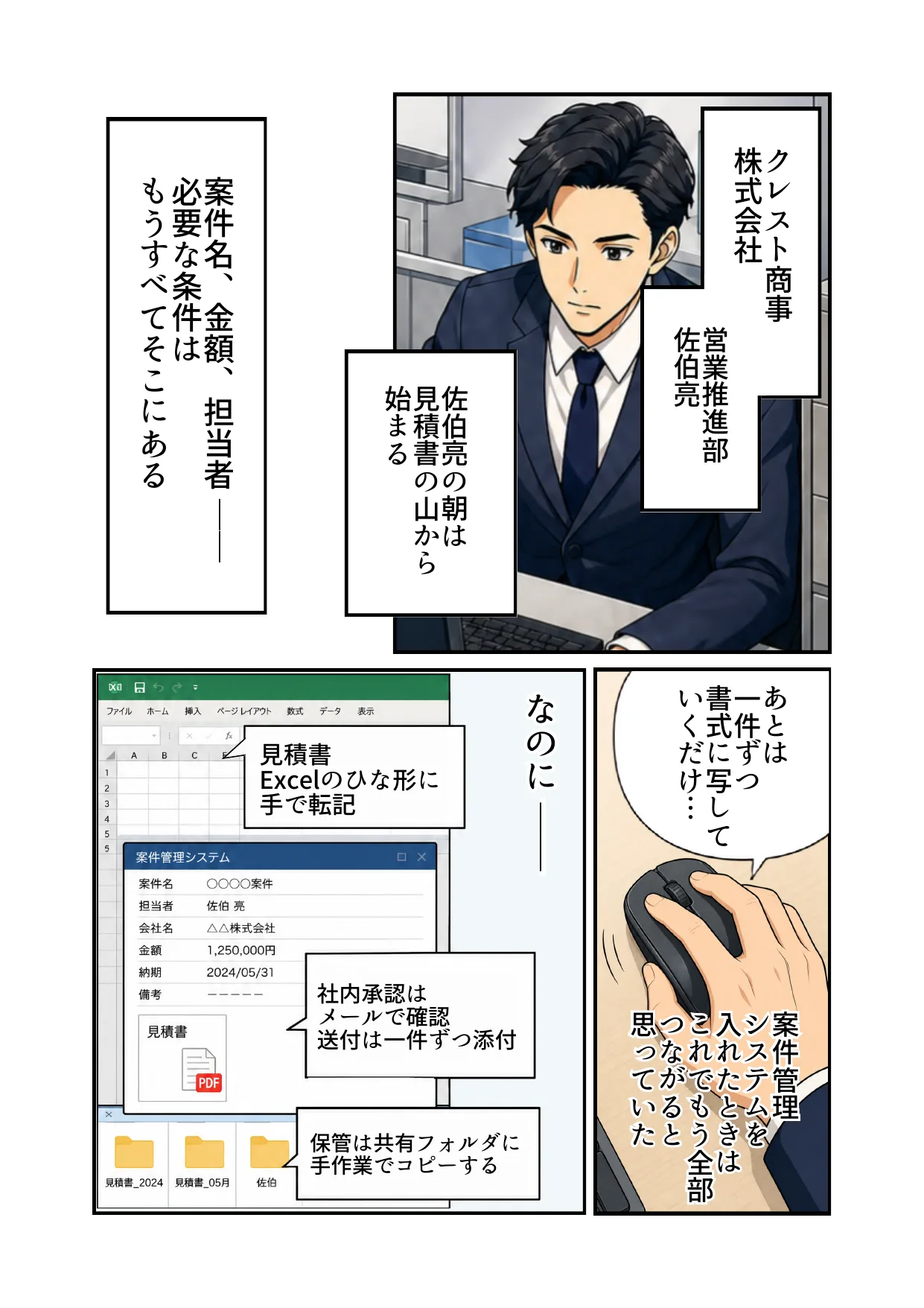 マンガでわかる帳票DX【見積書編】 ページ2