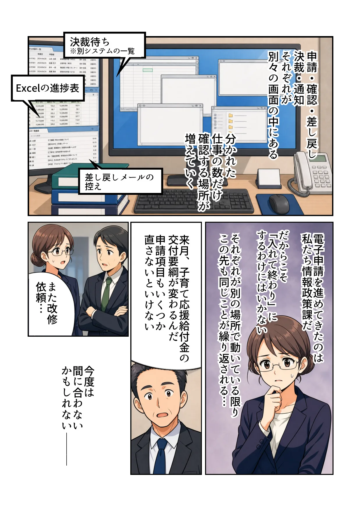 マンガでわかるカミレス【公共・自治体編】 ページ4